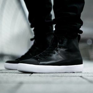 RARE Nike Converse All Star Modern HTM, Black Size 9